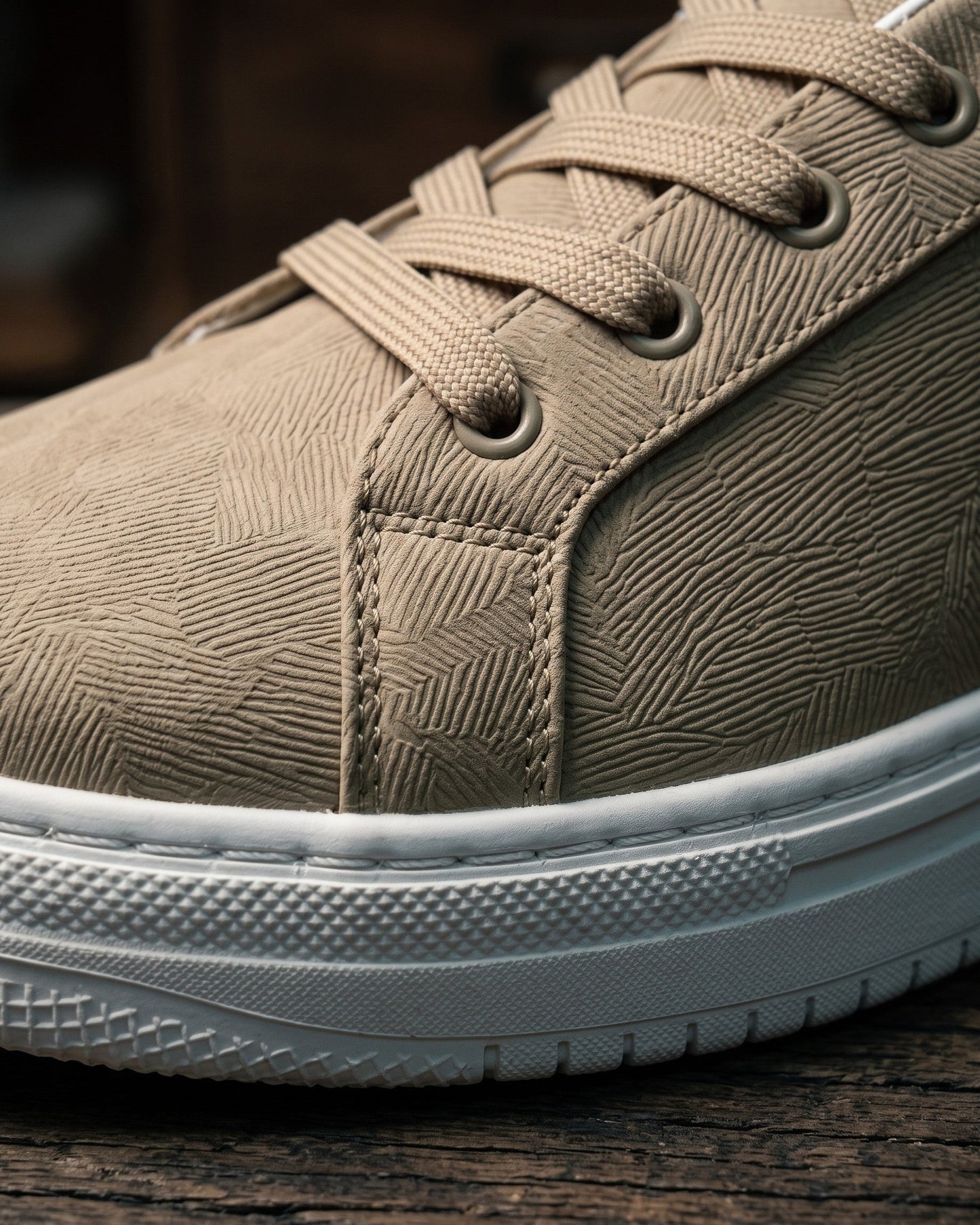 Michele Embossed Sneakers