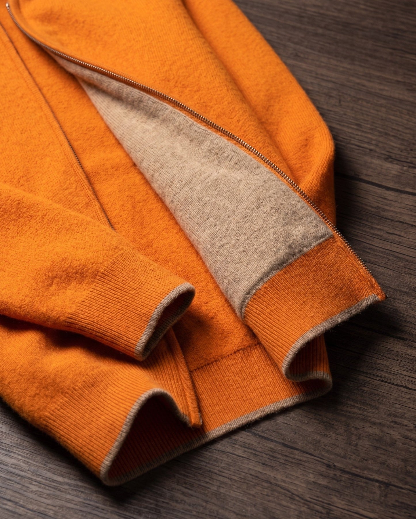 Romeo Cashmere Zip Hoodie