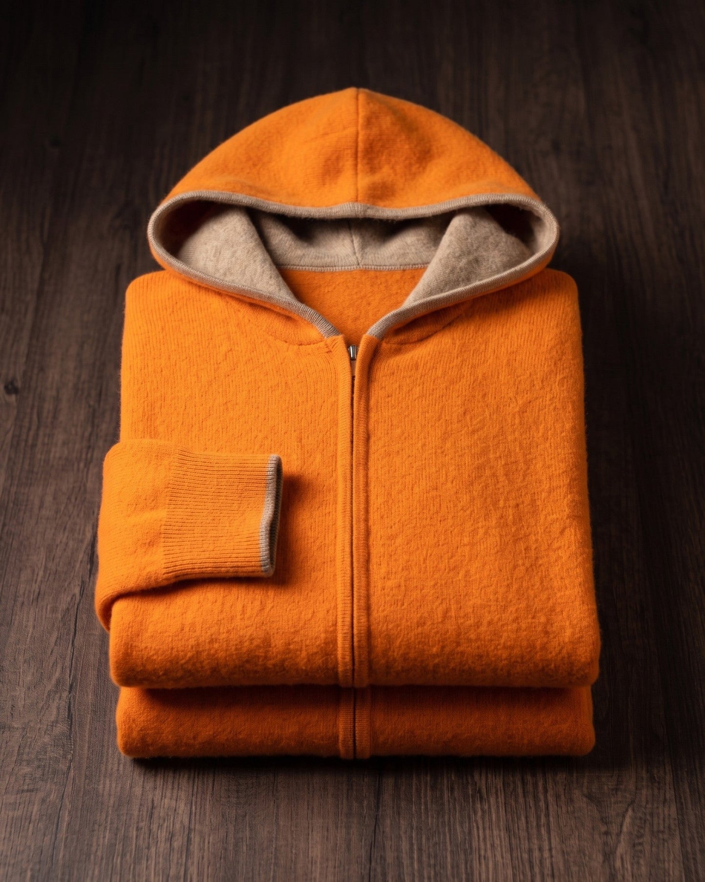 Romeo Cashmere Zip Hoodie